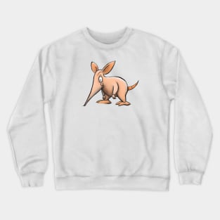 Cute Aardvark Drawing Crewneck Sweatshirt